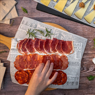 MINI PAPIER INGRAISSABLES 'TIMES' 32 G/M2 30x20 CM BLANC PARCH.INGRAISSABLE (1000 UNITÉS)