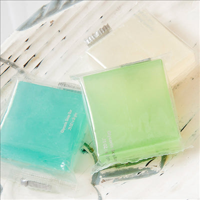 SAVONS 19 G 4x4 CM BLEU GLYCERINE (500 UNITÉS)