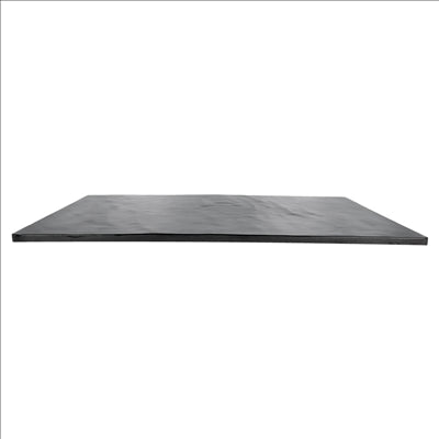 PLATEAUX GN 1/2 IMITATION ARDOISE 'ASAMI WARE' 32,5x26x0,4 CM NOIR MÉLAMINE (5 UNITÉS)