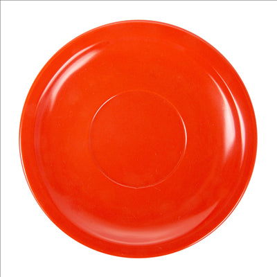 SOUCOUPES CAFÉ 'ASAMI WARE' Ø 13,8 CM ROUGE MÉLAMINE (12 UNITÉS)