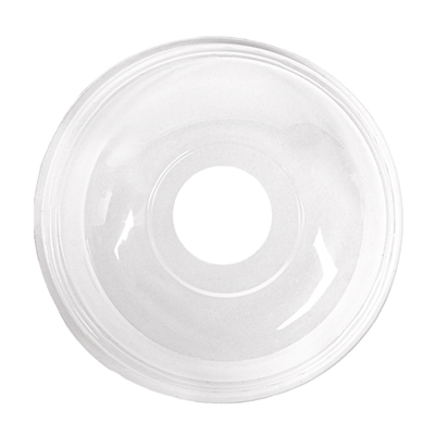 COUVERCLES COUPOLE AVEC ORIFICE POUR 223.99 Ø 7,8x3,9 CM TRANSPARENT PLA (1250 UNITÉS)