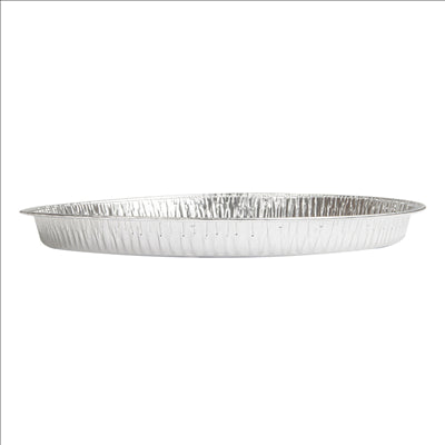 RÉCIPIENTS TARTELETTES 1120 ML Ø 27,8/25x2,3 CM ALUMINIUM (100 UNITÉS)