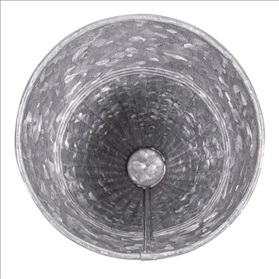 GOBELETS POUR FRITURES 200 + 25PE G/M2 Ø12x17,5 CM METAL ACIER (6 UNITÉS)