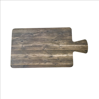 PLATEAUX RECTANGULAIRE AVEC ANSE 'ASAMI WARE' 58x30,5x0,4 CM COMPARAISON BOIS MÉLAMINE (3 UNITÉS)