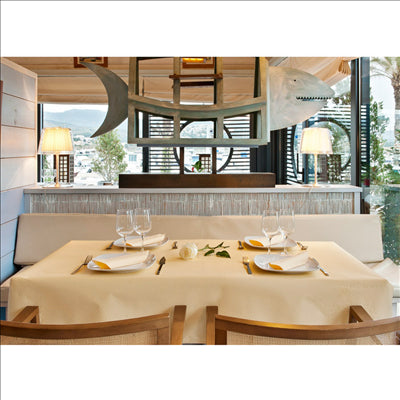 NAPPE EN ROULEAU 48 G/M2 1,20x100 M IVOIRE CELLULOSE (4 UNITÉS)