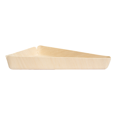 BARQUETTES TRIANGULAIRES WOOD 21x14x2,5 CM NATUREL BOIS (50 UNITÉ)