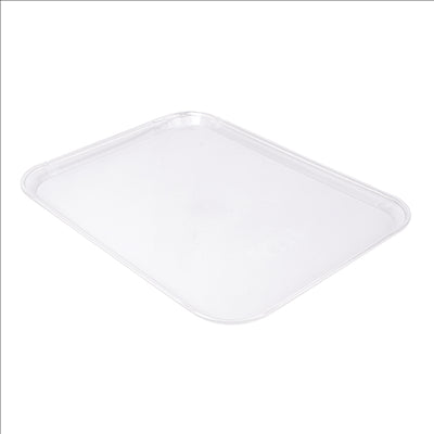 PLATEAU POUR COUPOLE 38x51 CM TRANSPARENT POLYCARBONATE (1 UNITÉ)