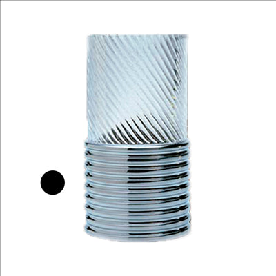 BASE "CASUAL LAMPS" Ø 6,5 CM ARGENTE CHROME (1 UNITÉ)