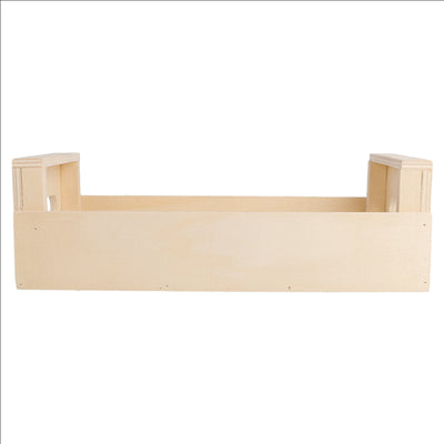 MINI BOÎTES USAGES MULTIPLES 20,5x12,5x6,5 CM NATUREL BOIS (20 UNITÉS)