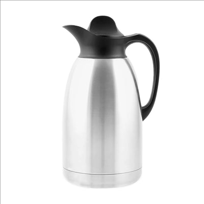 THERMO "FLIP-TOP" 1,2 L 16,5x13x22 CM ARGENTE INOX (1 UNITÉ)