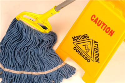 PANNEAU ANGULAIRE "SOL MOUILLÉ" 20x3x62 CM JAUNE HDPE (1 UNITÉ)