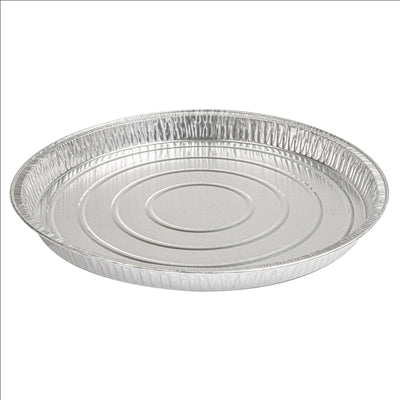 RÉCIPIENTS TARTELETTES 1120 ML Ø 27,8/25x2,3 CM ALUMINIUM (100 UNITÉS)