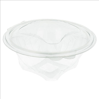 SALADIERS AVEC CHARNIÈRES 750 ML Ø 14,8x9,7 CM TRANSPARENT RPET (400 UNITÉS)