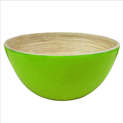 BOLS Ø 25,5x12 CM VERT ANIS BAMBOU (1 UNITÉ)
