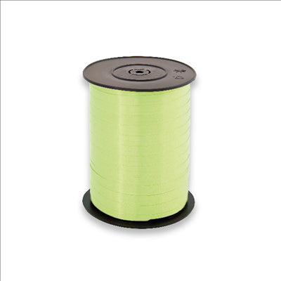 RUBAN 'COLORETTE' 7 MMx500 M VERT PP (1 UNITÉ)