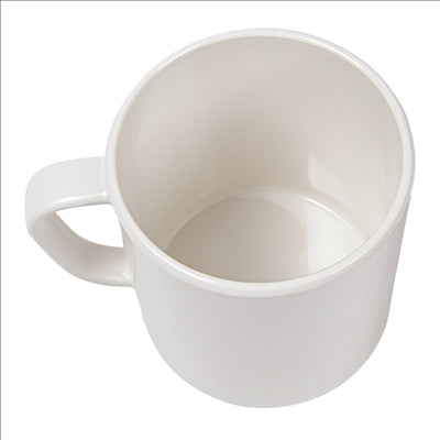 TASSES À CAFÉ 'ASAMI WARE' 240 ML Ø 8x9 CM IVOIRE MÉLAMINE (12 UNITÉS)