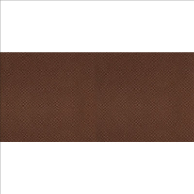 "TÊTE À TÊTE" PLIAGE 1/2 'SPUNBOND' 60 G/M2 40x100 CM CHOCOLAT PP (400 UNITÉS)