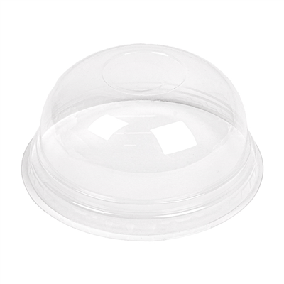COUVERCLES COUPOLE SANS ORIFICE POUR 224.02 Ø 9,5x4,4 CM TRANSPARENT PLA (800 UNITÉS)