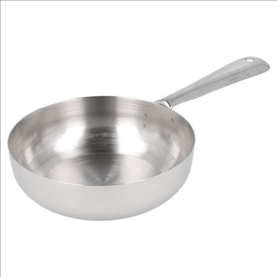 MINI POÊLE 'ARTINOX' Ø 11,5x3,5 CM ARGENTE INOX (12 UNITÉS)
