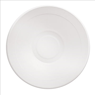 BOLS 'BIONIC' 950 ML Ø 19,6x6,5 CM BLANC BAGASSE (400 UNITÉS)