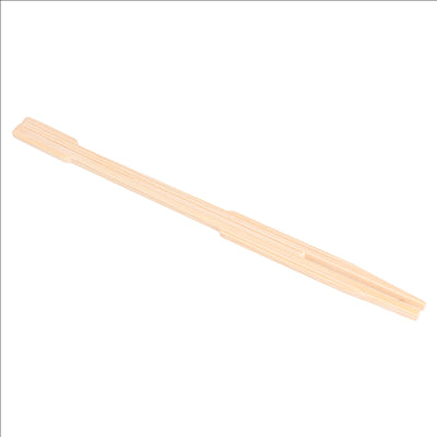 MINI FOURCHETTE 9 CM NATUREL BAMBOU (2000 UNITÉS)