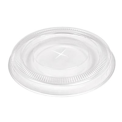 COUVERCLES PLATS À CROIX POUR 223.99 Ø 7,8x0,8 CM TRANSPARENT PLA (1250 UNITÉS)