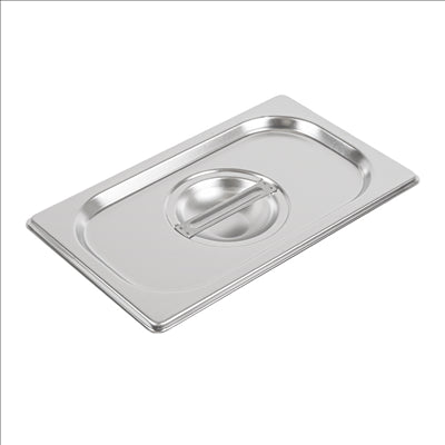 COUVERCLE 1/4 POUR RÉFÉRENCE 181.73 26,5x16 CM ARGENTE INOX (1 UNITÉ)