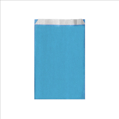 ENVELOPPES CADEAUX COULEUR UNIE  60 G/M2 12+5x18 CM BLEU TURQUOISE CELLULOSE (250 UNITÉS)