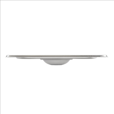 COUVERCLE 1/4 POUR RÉFÉRENCE 181.73 26,5x16 CM ARGENTE INOX (1 UNITÉ)
