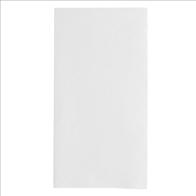 SERVIETTES P. 1/8 55 G/M2 50x50 CM BLANC AIRLAID (400 UNITÉS)