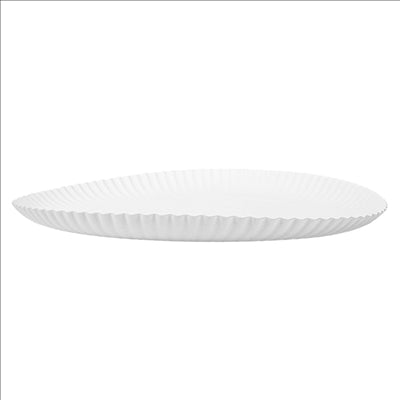 PLATEAUX PÂTISSERIE EN RELIEF 500 G/M2 Ø 32 CM BLANC CARTON (50 UNITÉS)