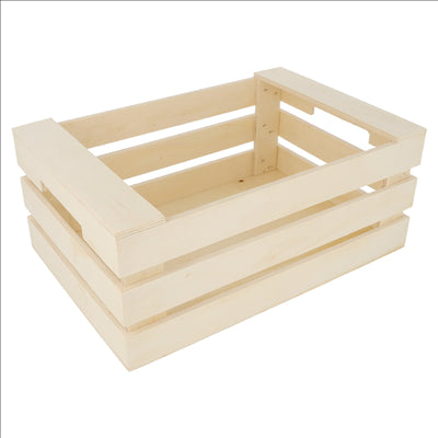BOÎTE PRÉSENTATION 25x17x10 CM NATUREL BOIS (20 UNITÉS)