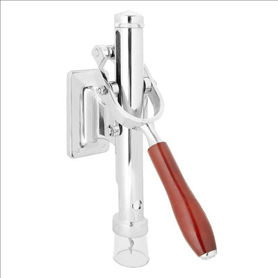 TIRE-BOUCHON BOUTEILLE MURAL 26,7x32 CM ARGENTE INOX (1 UNITÉ)