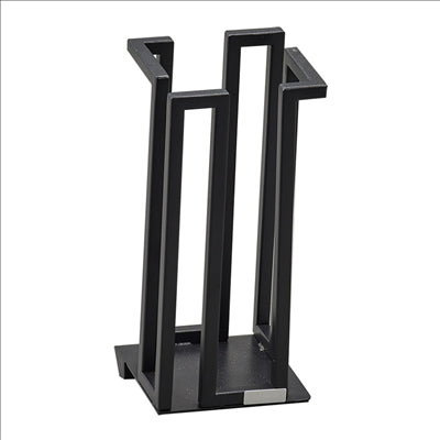 DISTRIBUTEURS DE GOBELETS 23x11x12 CM NOIR METAL (2 UNITÉS)