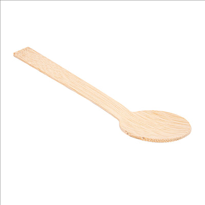 CUILLÈRES 17 CM NATUREL BAMBOU (100 UNITÉS)