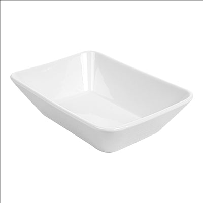PANIERS À FRIRE S 13,5x9,4x3,2 CM BLANC PORCELAINE (6 UNITÉS)