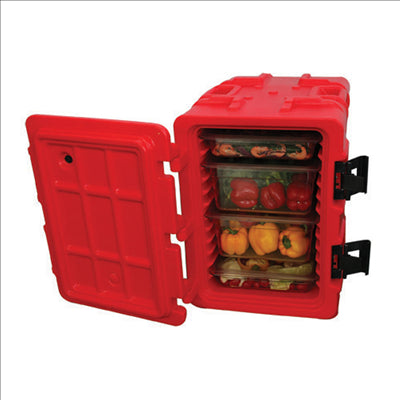 ARMOIRE ISOTHERME 90 L 62x43x64 CM ROUGE PLASTIQUE (1 UNITÉ)