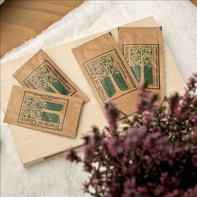 SACHETS SHAMPOOING 10 ML 10x5 CM NATUREL KRAFT (1000 UNITÉS)