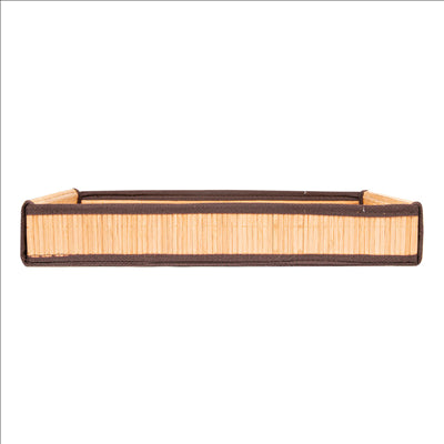 PLATEAU 43x29x6,5 CM BAMBOU (5 UNITÉS)