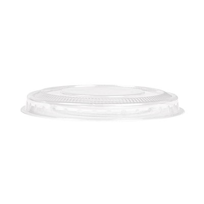 COUVERCLES PLATS À CROIX POUR 224.01 Ø 8,5x0,8 CM TRANSPARENT PLA (800 UNITÉS)