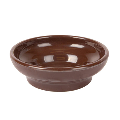 BOLS SAUCE 'ASAMI WARE' 150 ML Ø 10,2 CM MARRON MÉLAMINE (48 UNITÉS)