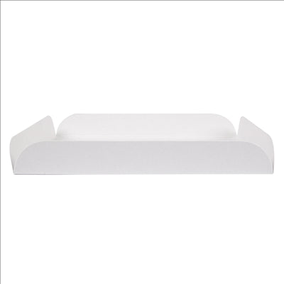 CARRÉS RAINÉS 11x11+2 CM BLANC CARTON (250 UNITÉS)