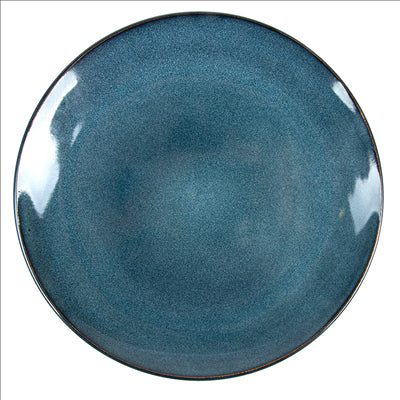 ASSIETTES 'AKALA' Ø27x17,7x3,4 CM BLEU STONEWARE (6 UNITÉS)