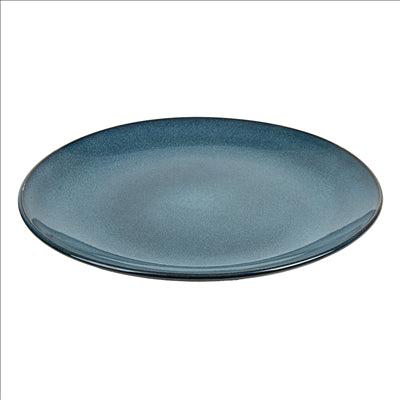 ASSIETTES 'AKALA' Ø27x17,7x3,4 CM BLEU STONEWARE (6 UNITÉS)