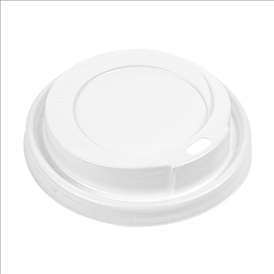 COUVERCLES HAUTS POUR GOBELETS 360/480 ML BLANC PS (1000 UNITÉS)