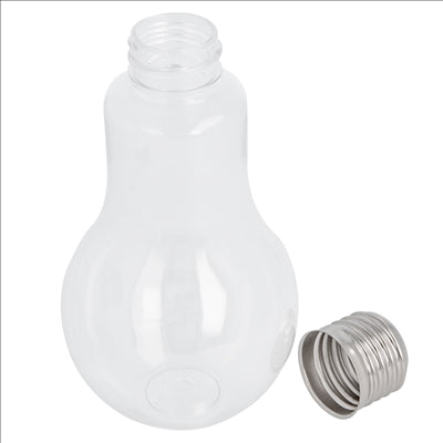 FLACONS AMPOULE 200 ML Ø 6,7x12,3 CM TRANSPARENT PET (200 UNITÉS)