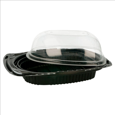 GRANDS RÉCIPIENTS POULET 22x16,5x11,2 CM NOIR PP (150 UNITÉS)