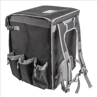 VALISE TRANSPORT 35,5x35,5x47 CM NOIR VINYL (1 UNITÉ)