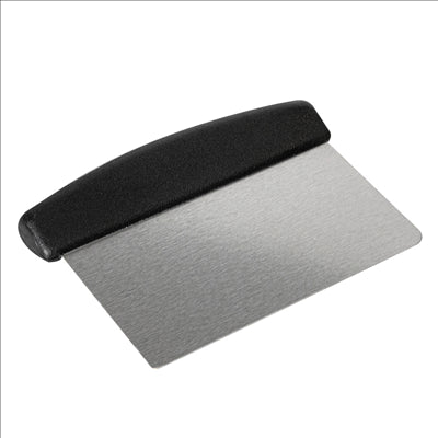 SPATULE/GRATTOIR PÂTE À PIZZA 11x15,2 CM ARGENTE INOX (1 UNITÉ)