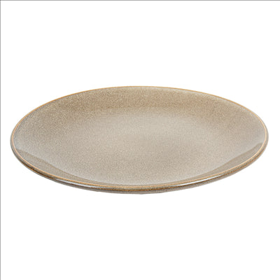 ASSIETTES 'AKALA' Ø27x17,7x3,4 CM TERRE STONEWARE (6 UNITÉS)